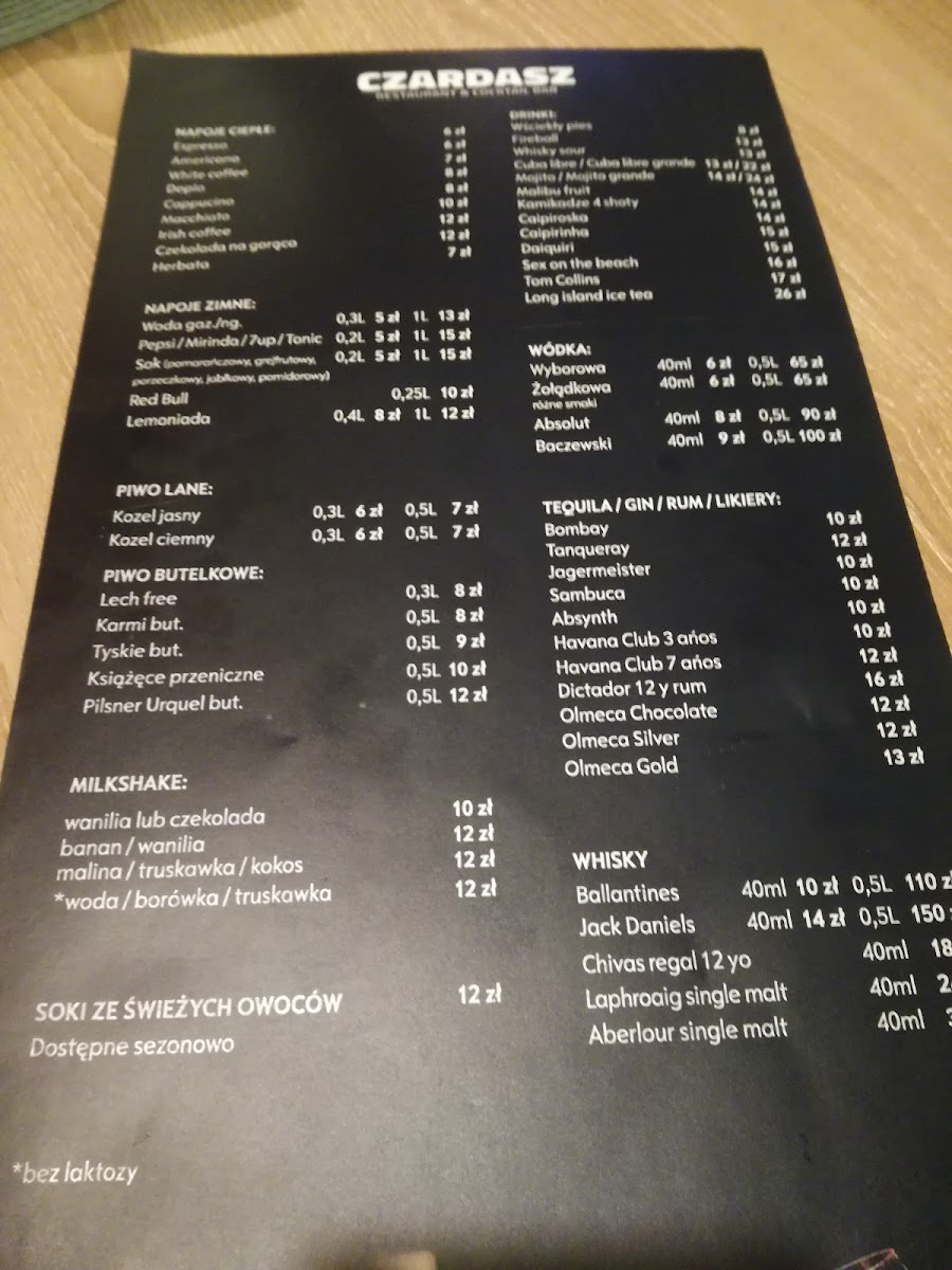 Menu Restauracja Czardasz-1